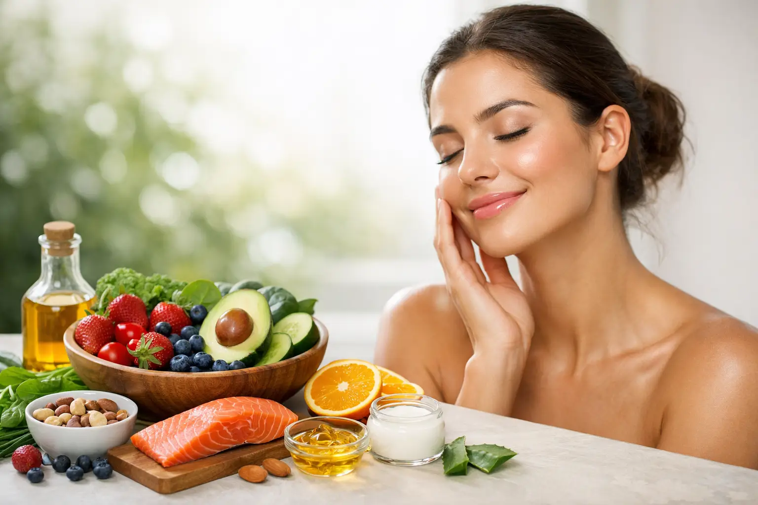 Nutrition for Healthy Skin and Lasting Glow