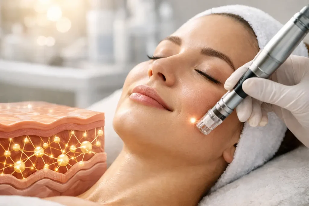 How Microneedling Boosts Collagen Production