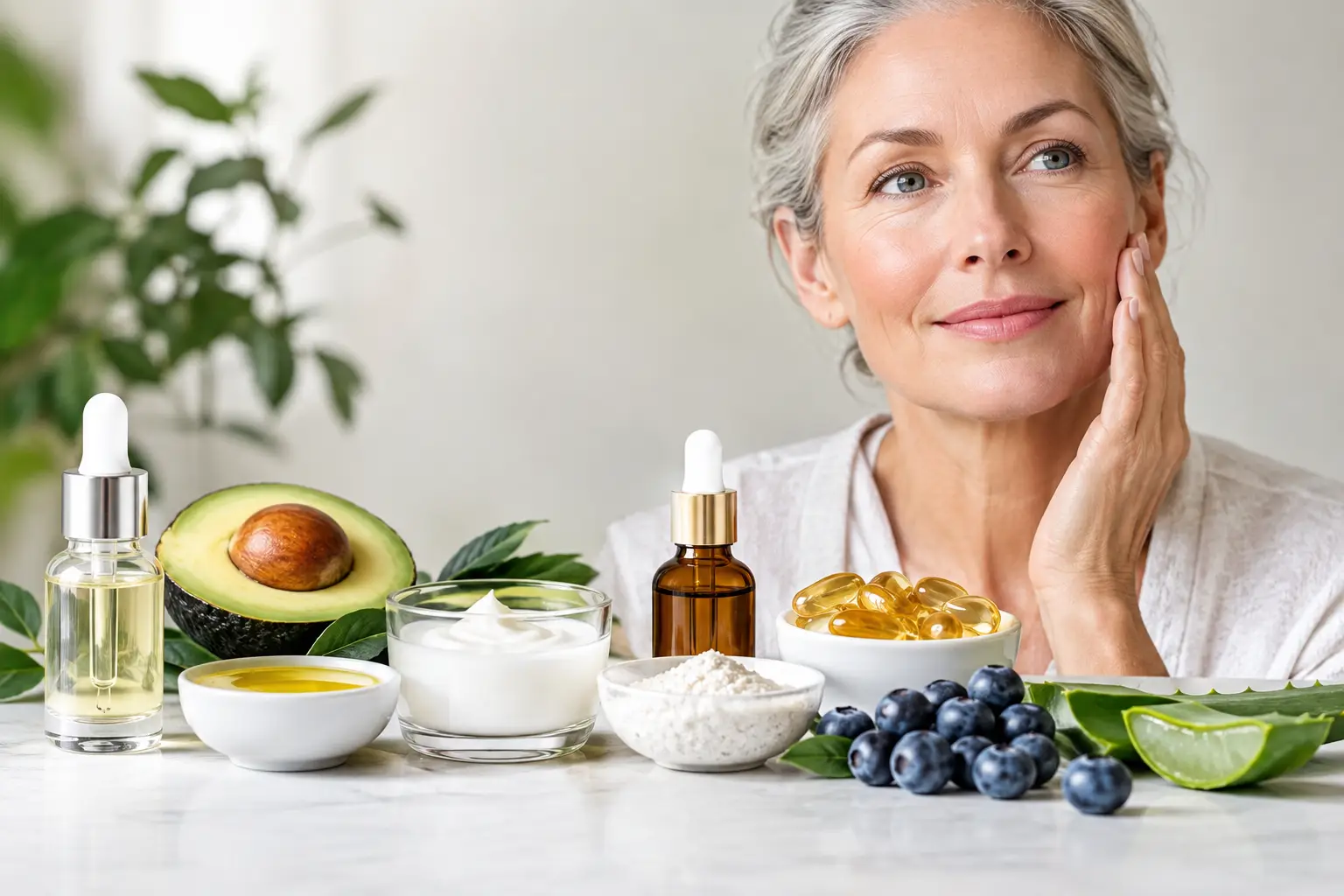 Top Skincare Ingredients for Aging Skin