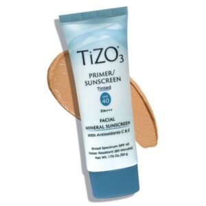 TiZO: TiZO3 Facial Primer Tinted Sunscreen SPF 40